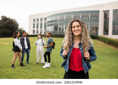 Happy Exchange Student At American University