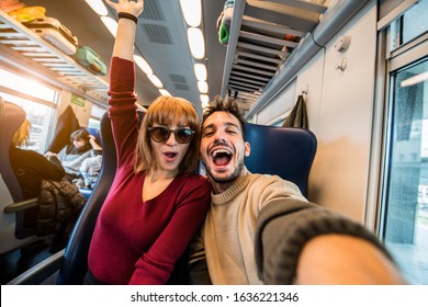 Train selfie Images, Stock Photos 