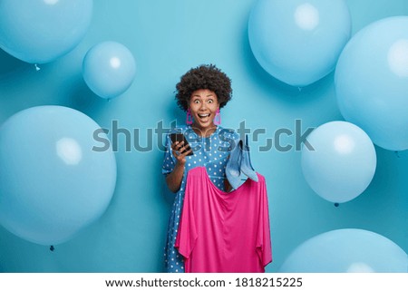 Similar – Image, Stock Photo Make blue Style