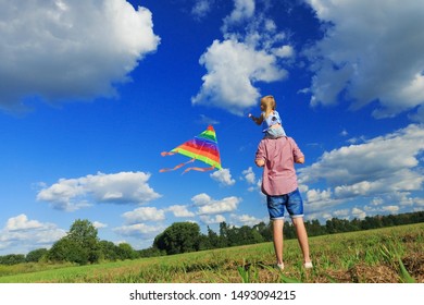 Little Patriot Jewish Girl Standing Enjoying Stock Photo 1059805298 ...