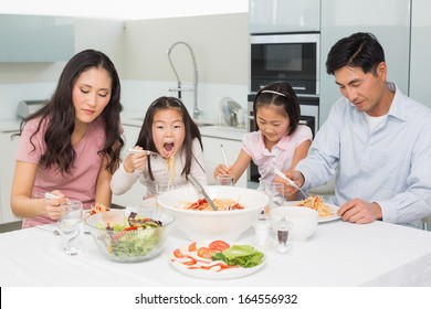 556 Asian family eating spaghetti Images, Stock Photos & Vectors ...