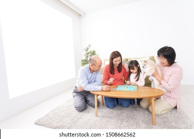 Happy Family Group Photo With Smiles