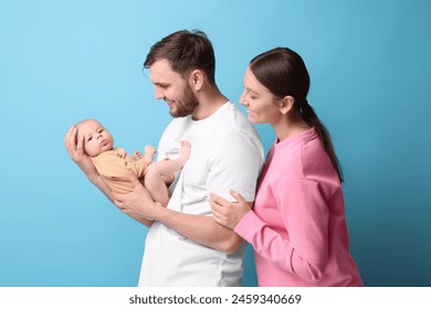 Familia feliz  Padres