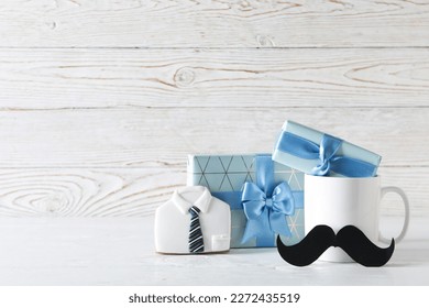 Happy Father's day, composition for Father's day, space for text - Powered by Shutterstock
