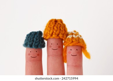 Happy finger family
