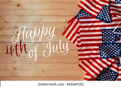 Happy Fourth of July USA Flag - Shutterstock ID 641669152