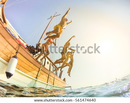 Image, Stock Photo sunrise Vacation & Travel