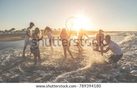 Similar – Image, Stock Photo sunrise Vacation & Travel