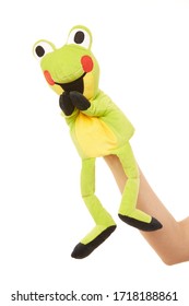 A Happy Frog Puppet, Hand Puppet Animal