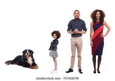 Happy Full Body Family