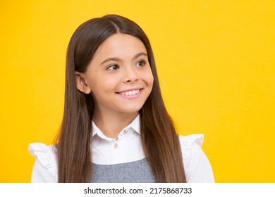 Happy Girl Face Positive Smiling Emotions Stock Photo 2175868733 ...