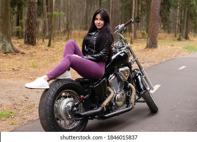 Hot Female Motorcycle Stock Photos Images Photography Shutterstock