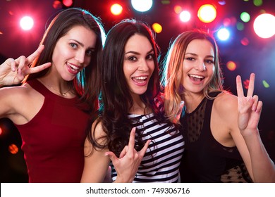 Happy Girls Having Fun Singing Party Stock Photo 1224309616 | Shutterstock