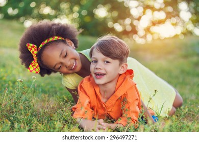 2,280 Children Happily Playing Outside Stock Photos, Images ...