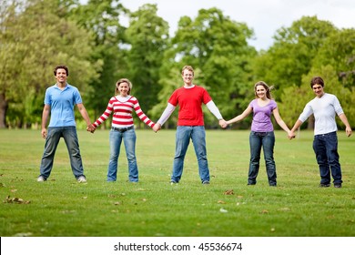 Happy Diverse People Hugging Each Other Stock Photo 1248793117 ...