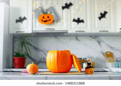 Happy Halloween! Kitchen Decoration For Halloween.