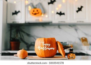 Happy Halloween. Lettering Halloween. Kitchen decoration for Halloween.	
 - Powered by Shutterstock