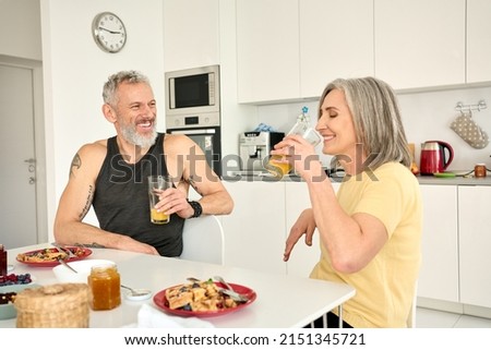 Similar – Image, Stock Photo Laughter is healthy Joy