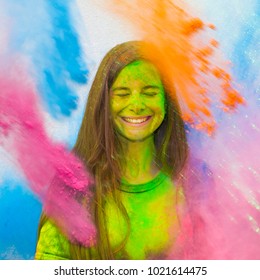 Holi Face Images Stock Photos Vectors Shutterstock