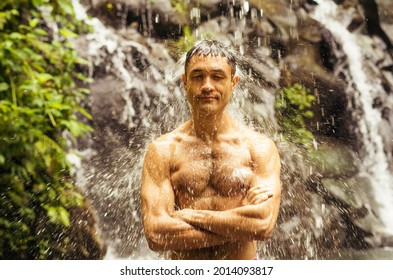 452 Man shower waterfall Images, Stock Photos & Vectors | Shutterstock