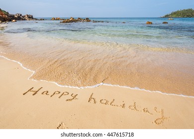 Happy Holidays On The Beach