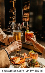 Happy Hour in Hotel Lobby Bar