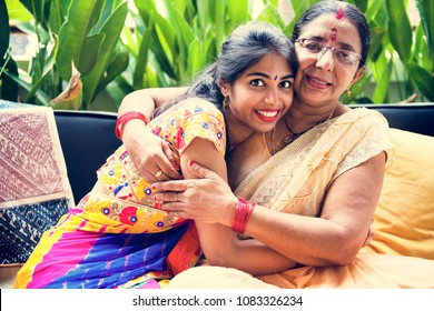 A Happy Indian Family