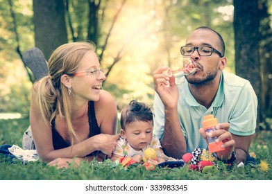 Retro Family Picnic Stock Photos Images Photography Shutterstock