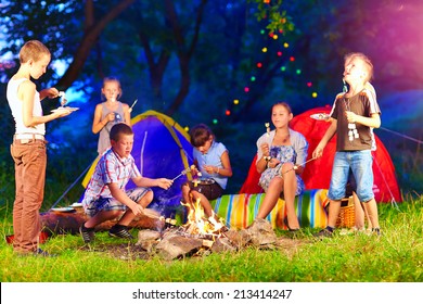 2,933 Kids Camping Night Images, Stock Photos & Vectors | Shutterstock