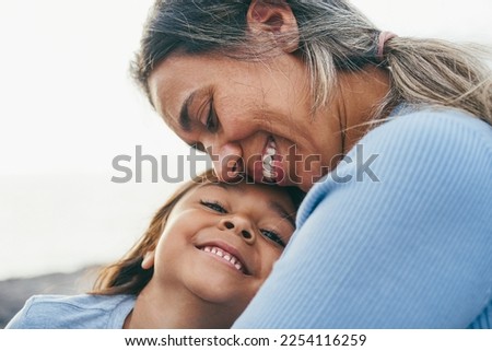 Similar – Mother with Child / Love and Security