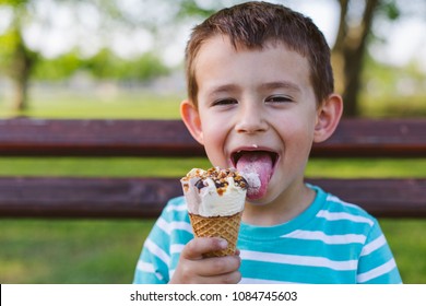 7,602 Toddler Eating Ice Cream Images, Stock Photos & Vectors 