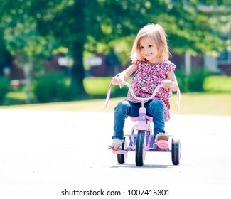 little girls tricycle