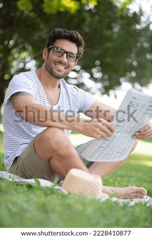 Similar – Image, Stock Photo Back to school, university student