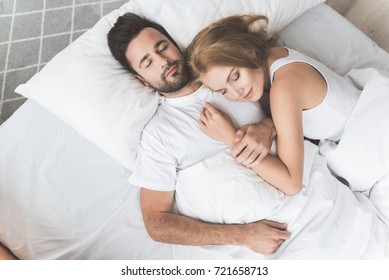 Couple Rest Bed Images Stock Photos Vectors Shutterstock