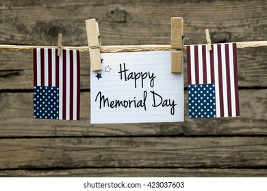 Happy Memorial Day greeting card or background. - Shutterstock ID 423037603