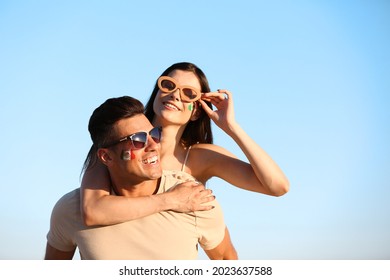 Happy Mexican Couple On Summer Day