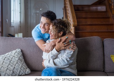 Mature Woman With Boy