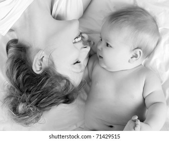 happy mother with baby - Powered by Shutterstock
