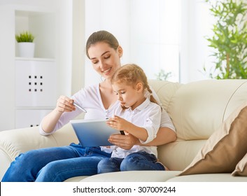 happy mother and child together - Shutterstock ID 307009244