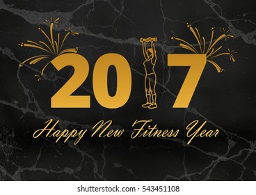 Happy New Fitness Year Stock Photo 543451108 | Shutterstock