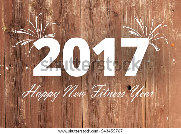 Happy New Fitness Year Stock Photo (Edit Now) 543455767