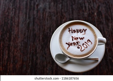 Happy New Year 2019 In Coffee