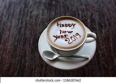 Happy New Year 2019 In Coffee