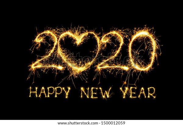 Happy New Year 2020 Creative Collage Stock Photo Edit Now 1500012059