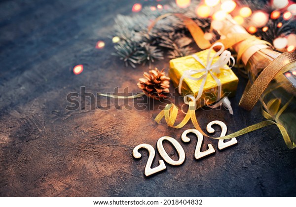 Happy New Year 22 Background New Stock Photo Edit Now