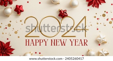 Happy New Year 2024 Digital background Image Collection 🎉
