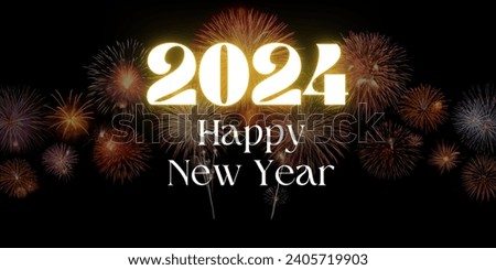 🎉 Happy New Year 2024 Digital Background Image Collection 🎉