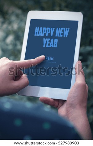 Happy New Year, Holidays Concept