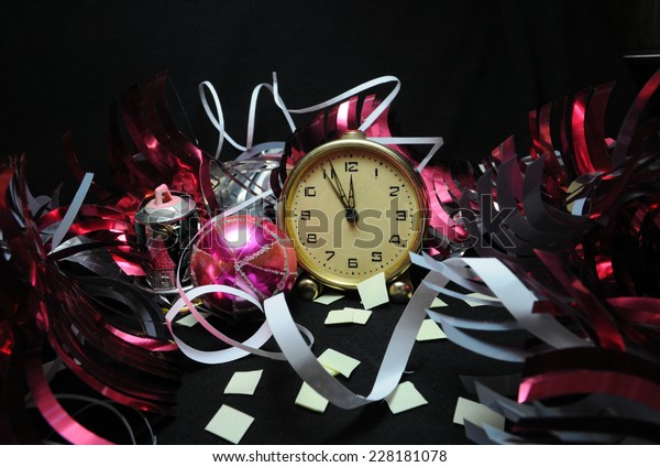 Happy New Years Eve Celebration Countdown Stock Photo (Edit Now) 228181078