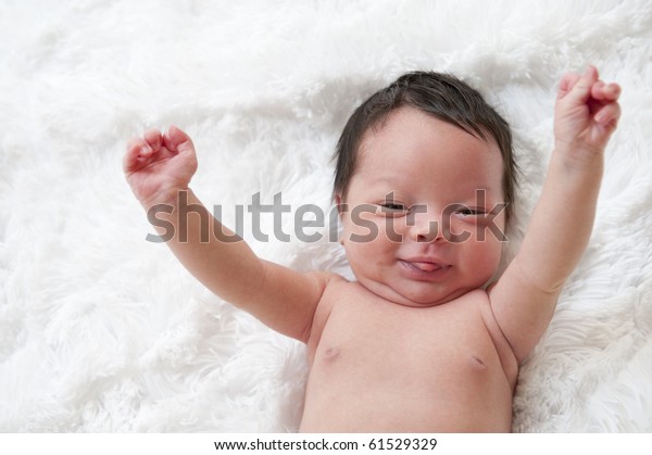 Happy Newborn Baby Arms Air Stock Photo 61529329 Shutterstock Happy Newborn Baby Arms Air Stock Photo 61529329 Shutterstock